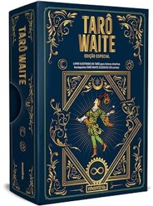 Tarô waite clássico – Deck com 78 cartas ilustradas por Pamela Colman Smith Capa comum – Edição especial